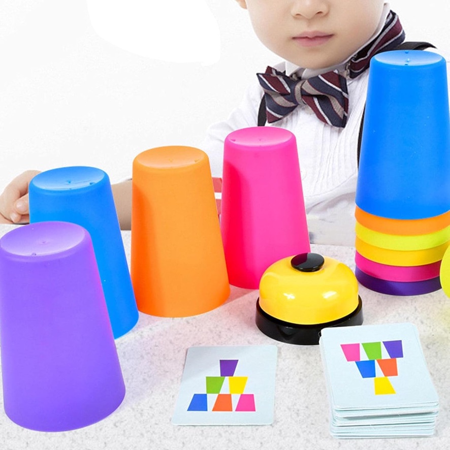 Stacking Cups Game Set