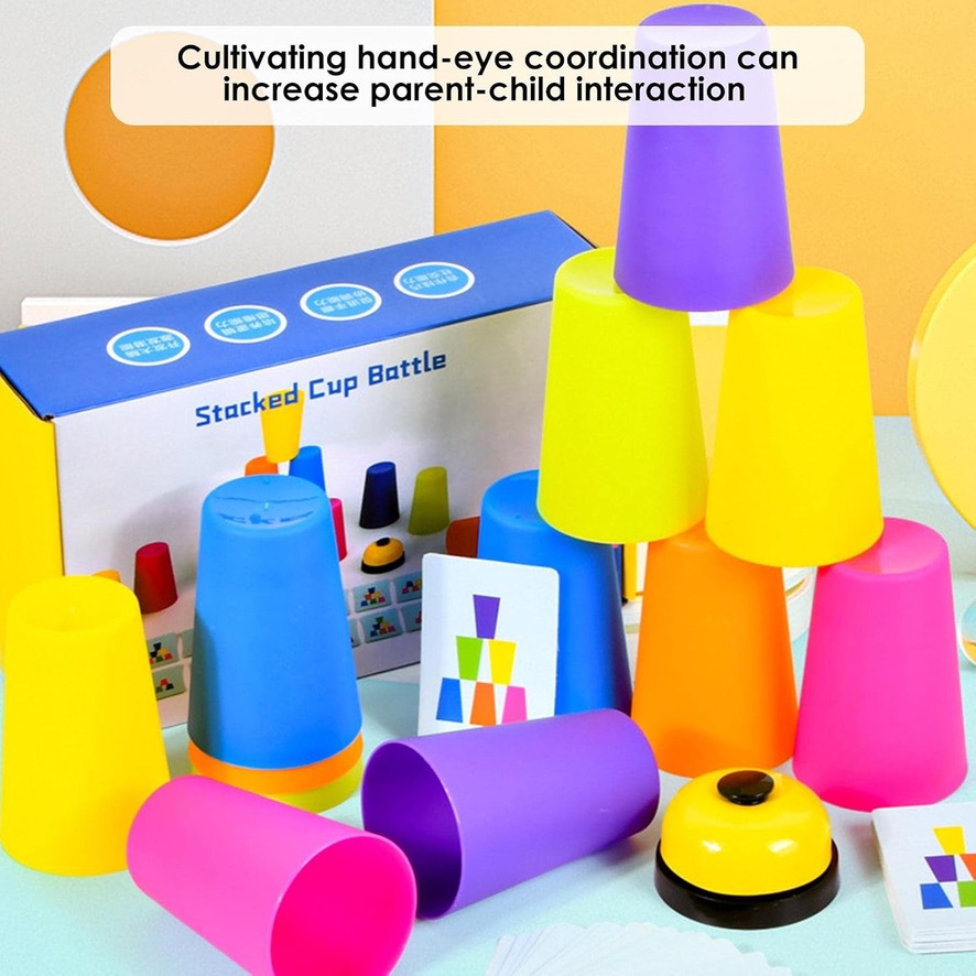 Stacking Cups Game Set