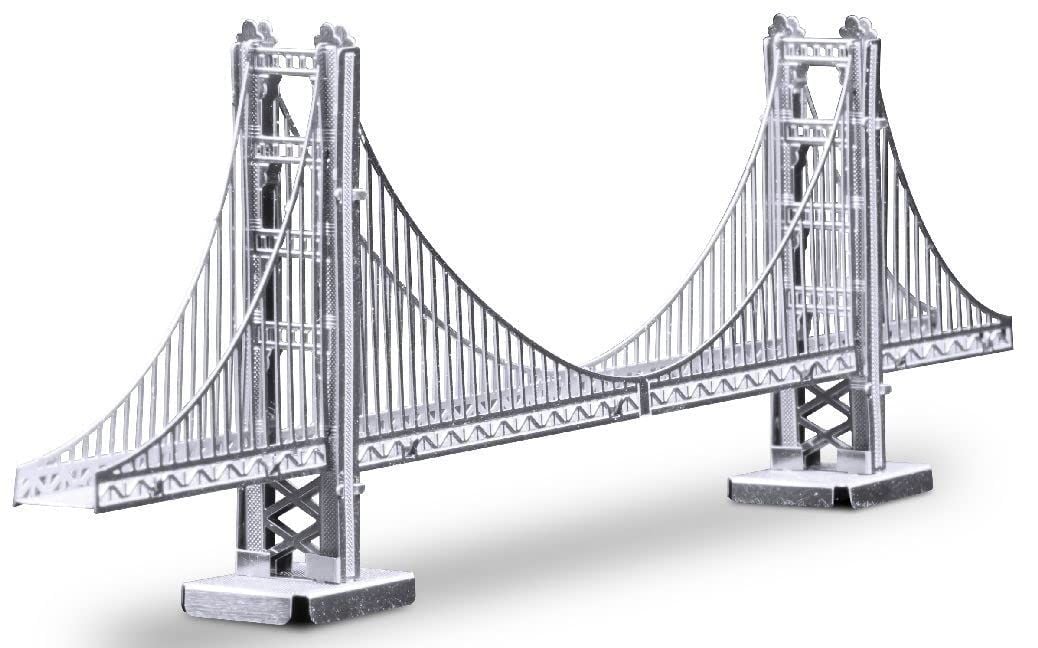 Golden Gate Bridge 3D Metal Model Kit (18 pieces)