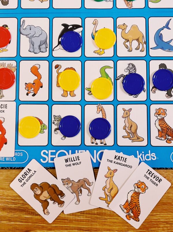 Sequence for Kids Board Game