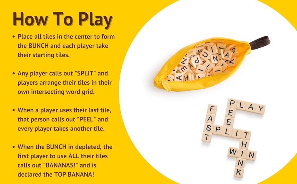 BananaGrams Language Game