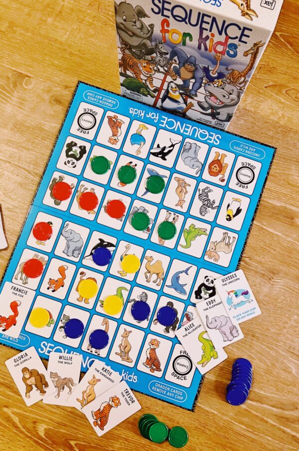 Sequence for Kids Board Game