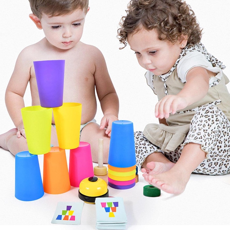 Stacking Cups Game Set