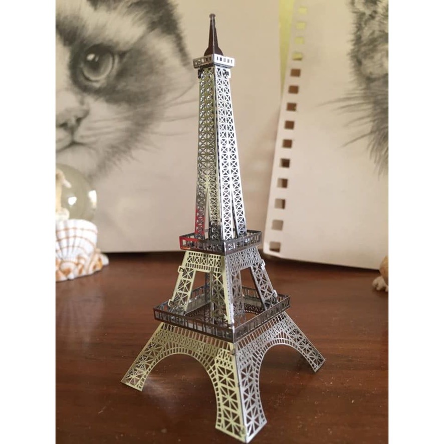 Eiffel Tower 3D Metal Model Kit (11 pieces)