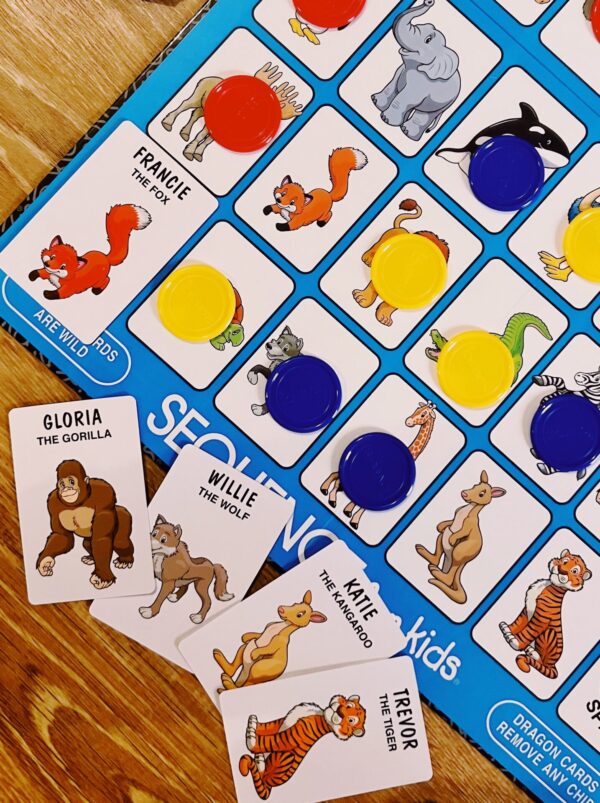 Sequence for Kids Board Game