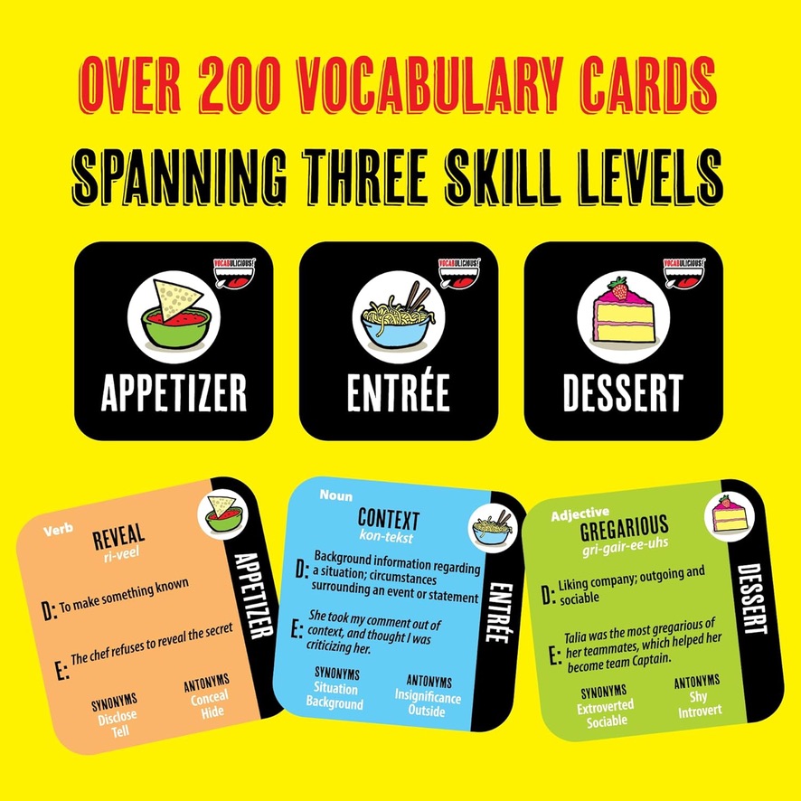 Vocabulicious! Language Game