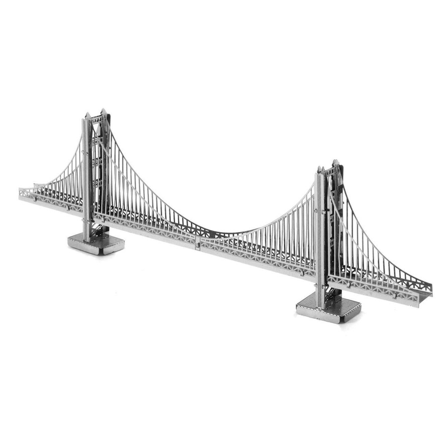 Golden Gate Bridge 3D Metal Model Kit (18 pieces)