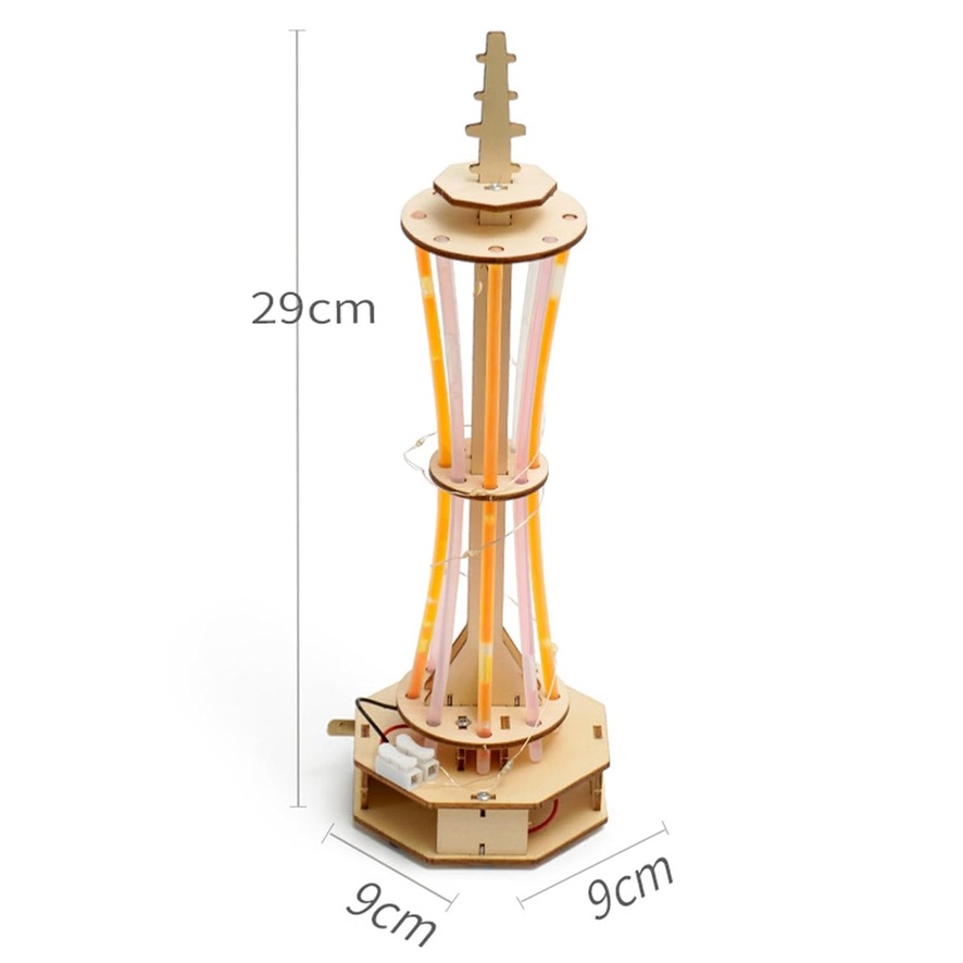 Electric-Powered Canton Building Model Kit