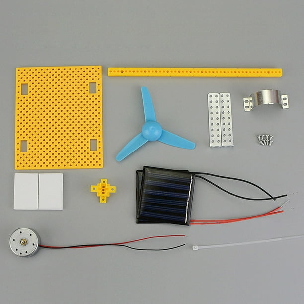 Solar-Powered Fan PVC Model Kit