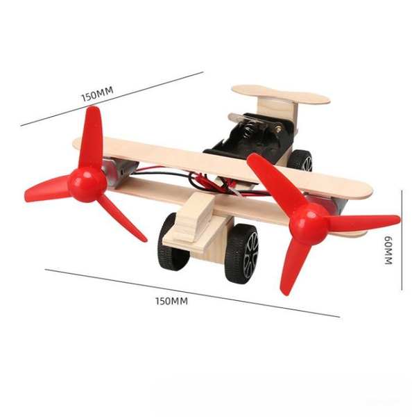 Wind-Power Airplane Model Kit