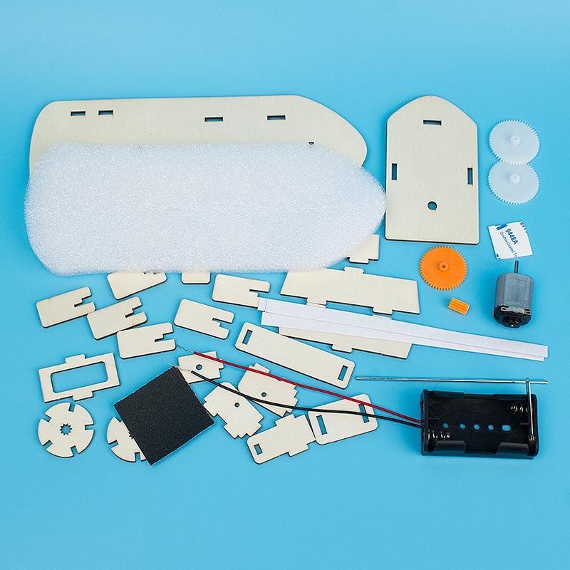 Electric-Power Paddle Boat Model Kit