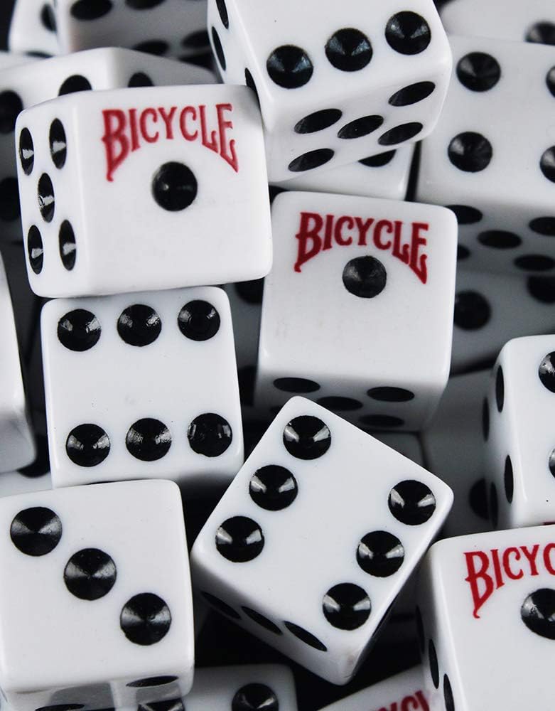 16mm Bicycle Brand Dice Set (10-pieces)