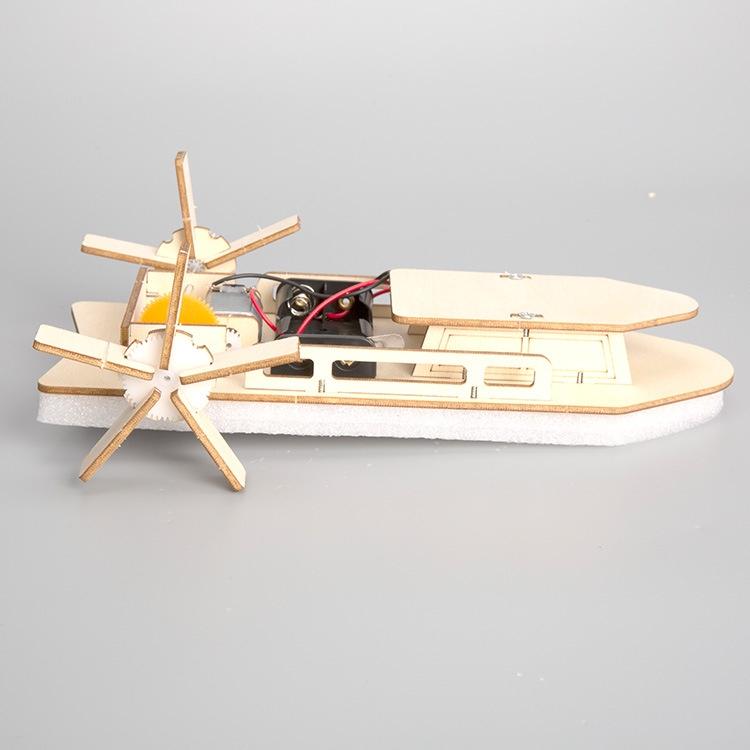 Electric-Power Paddle Boat Model Kit